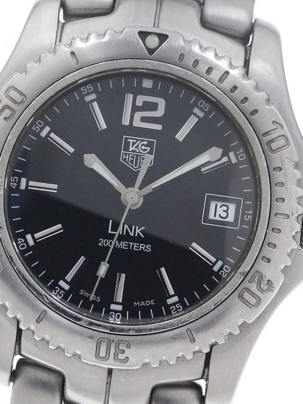TAG HEUER Link WT1210-0 Date Black Dial Quartz Men's Watch